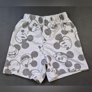 Disney Baby Grey Mickey Mouse Shorts RN19109 Size US 24M
